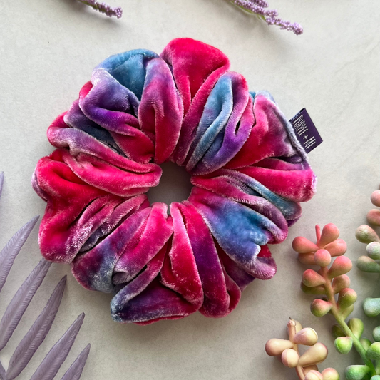 Silk Velvet Scrunchie 004