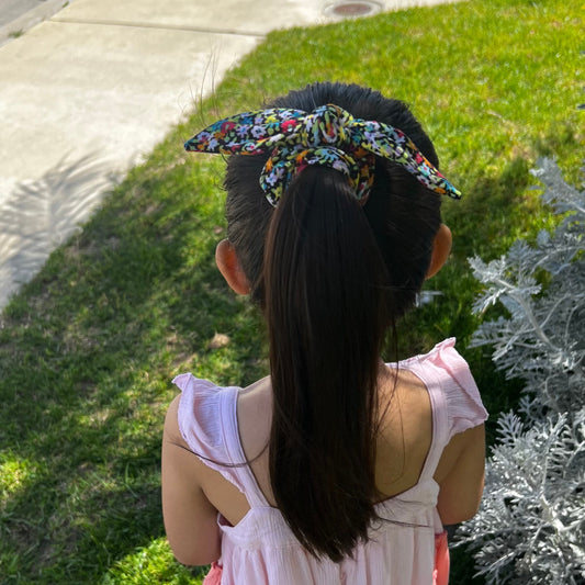 Paula Bunny Ears Scrunchie