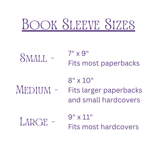 Blue/Yellow Floral Book Sleeves