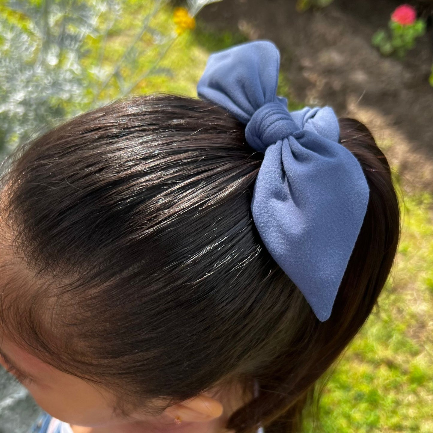 Velvet Bunny Ears Scrunchies