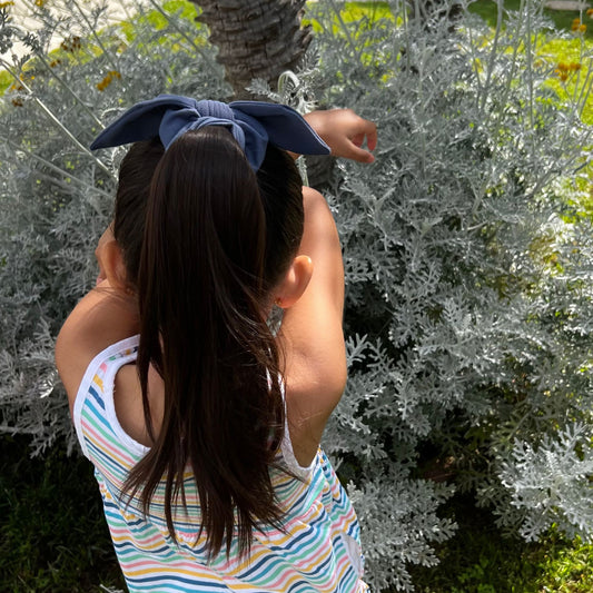 Velvet Bunny Ears Scrunchies