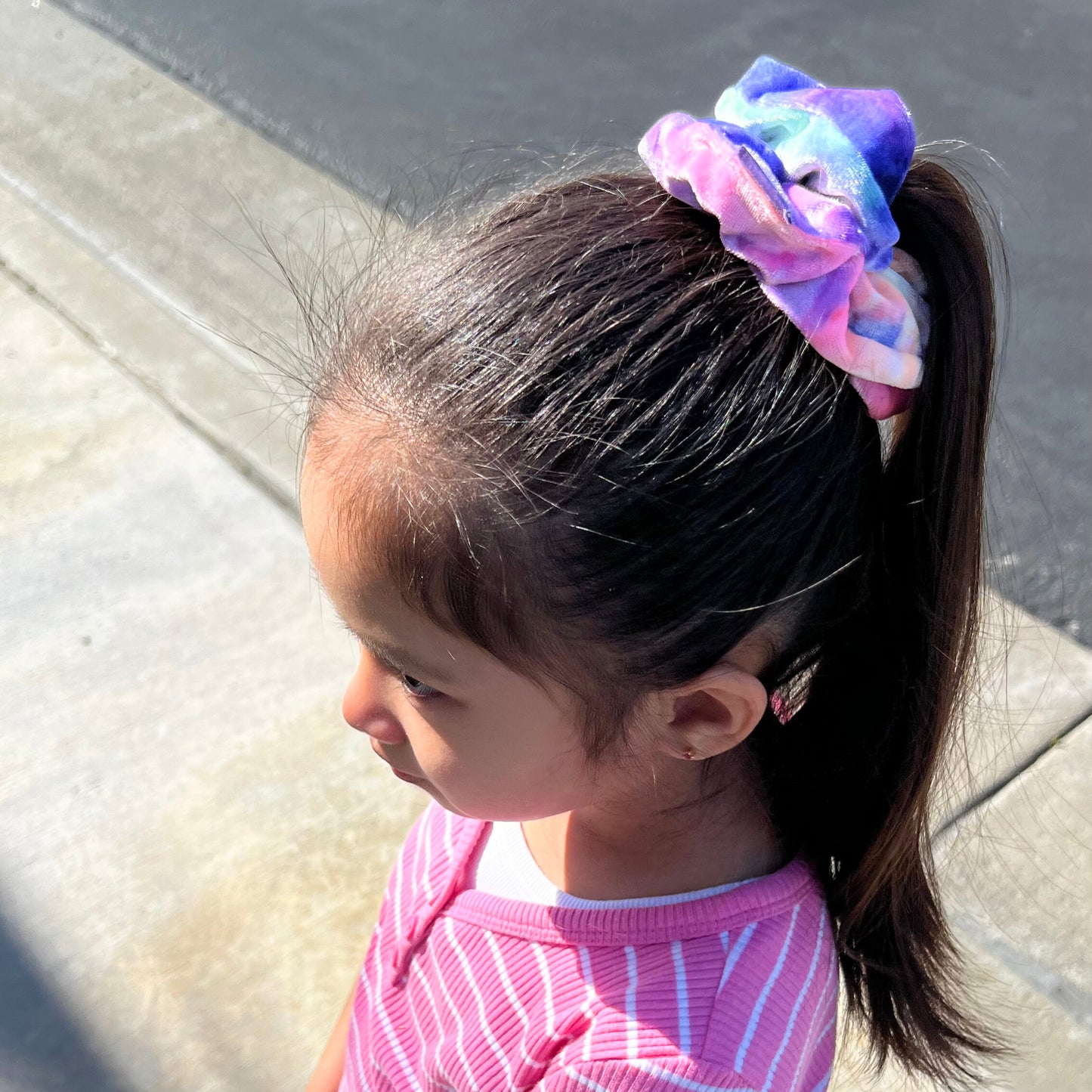Cotton Candy Scrunchie