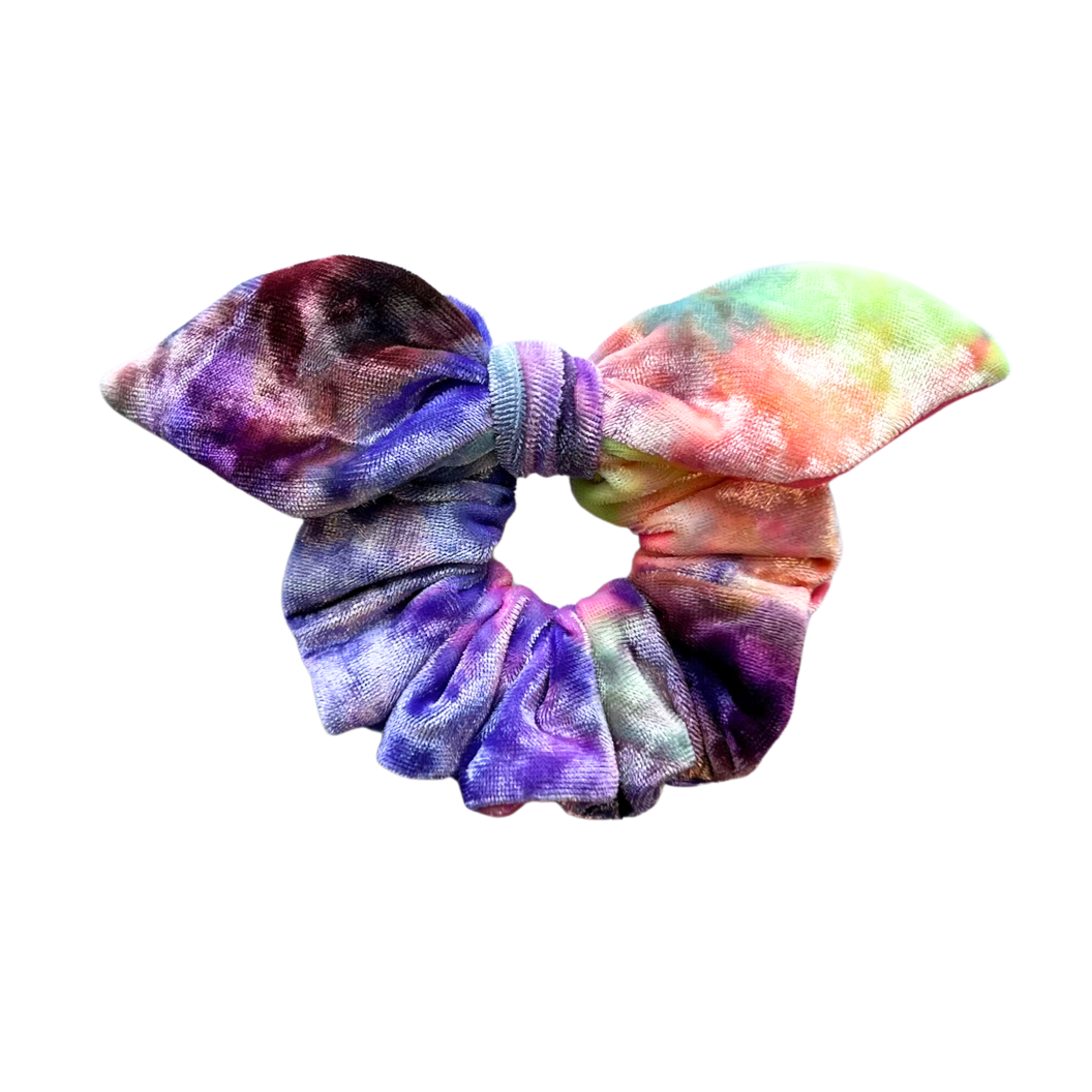 Cotton Candy Bunny Ears Scrunchies