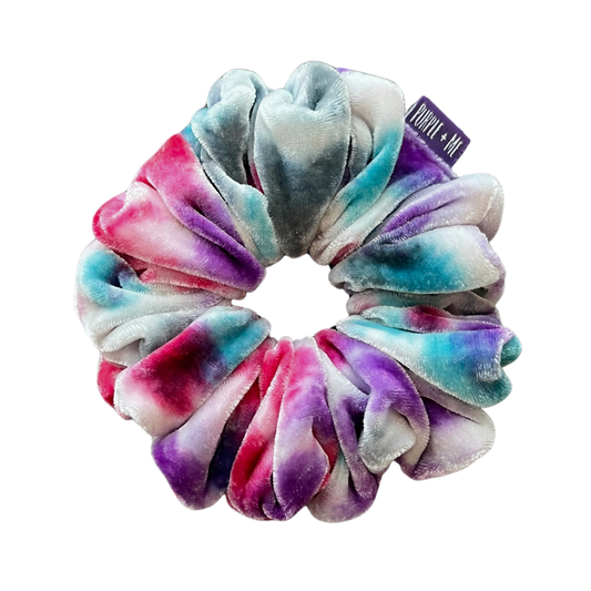 Silk Velvet Scrunchie 001