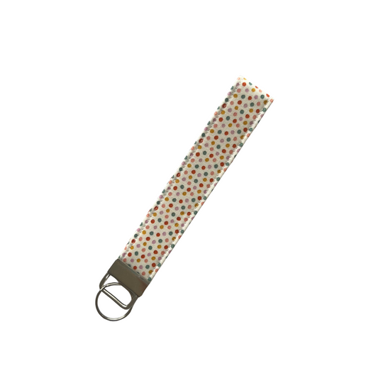 Not-So-Spooky Dots Key Fob Wristlet