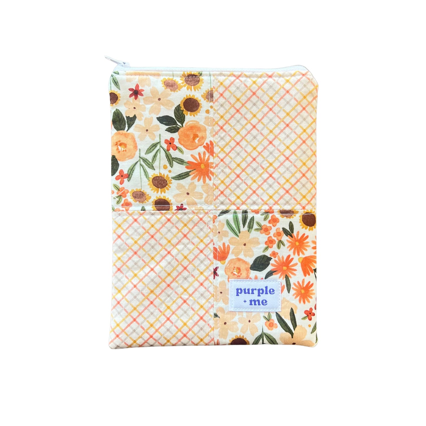Soft Autumn and Lattice Patchwork Sleeves
