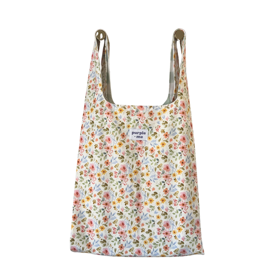 Flowers and Bows Fabric Bag