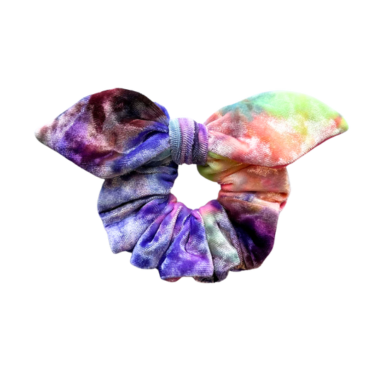 Cotton Candy Bunny Ears Scrunchies