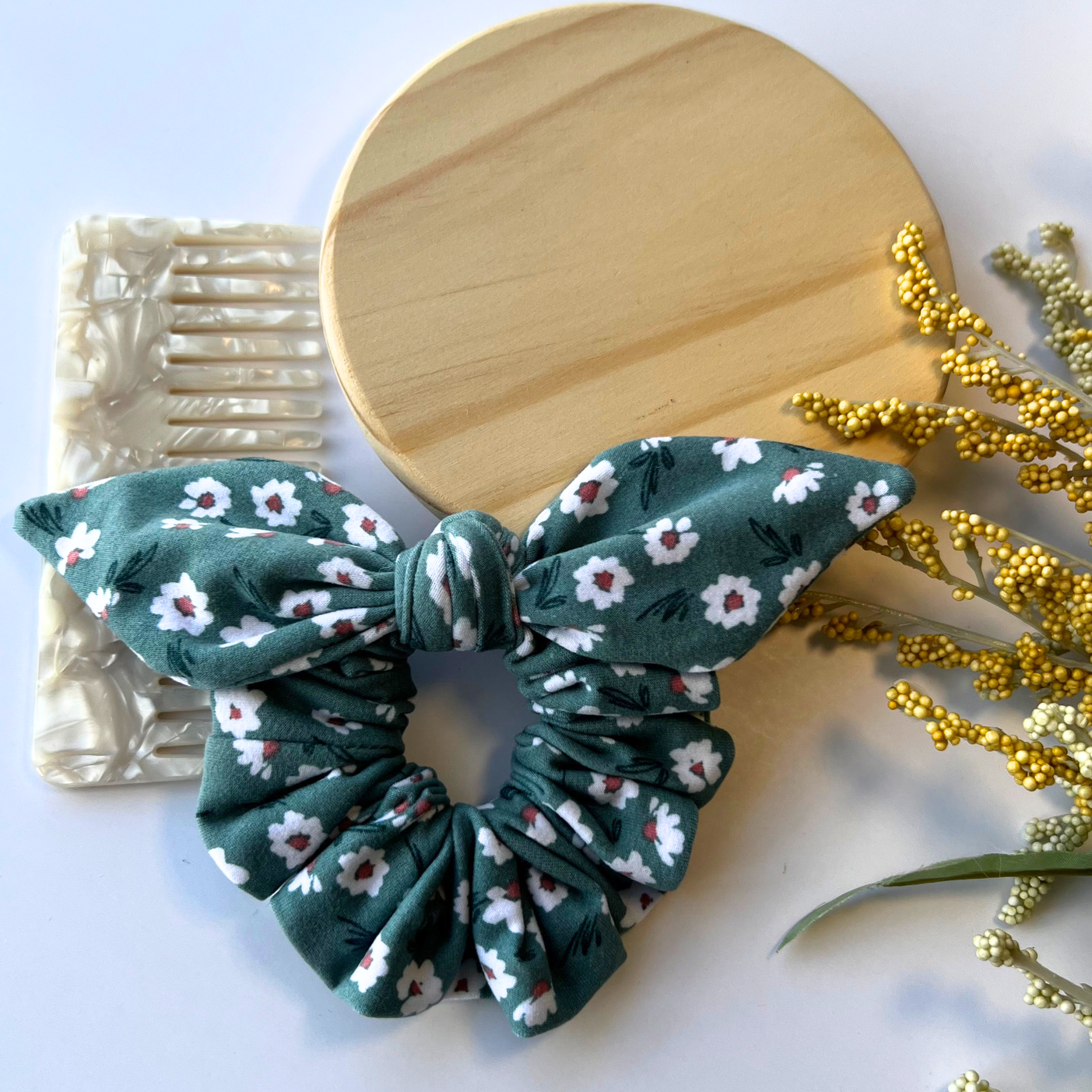 Maureen Bunny Ears Scrunchie